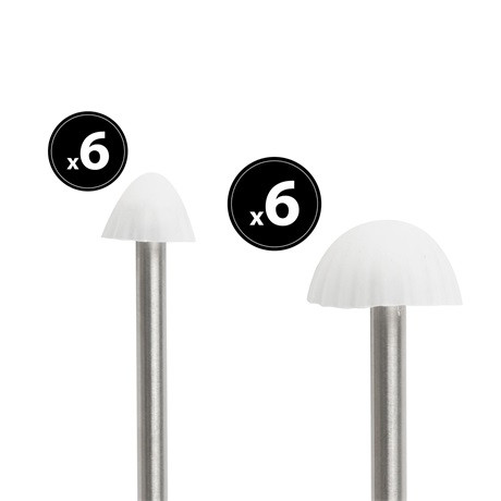 Garden of Eden LED-ES SZOLÁR LÁMPA - 12 DB MINI GOMBA 11243