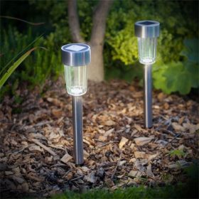 Garden of Eden LED-ES SZOLÁR LÁMPA FÉM 19 CM 11702A