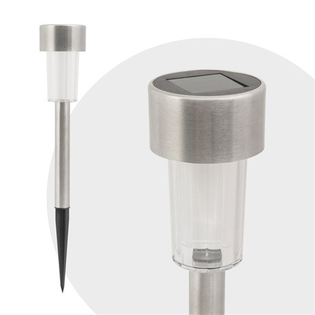 Garden of Eden LED-ES SZOLÁR LÁMPA FÉM 19 CM 11702A