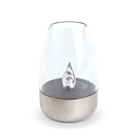 Garden of Eden SZOLÁR LÁMPA GYERTYA, LÁNGEFFEKT, 6 X 9 CM 11776