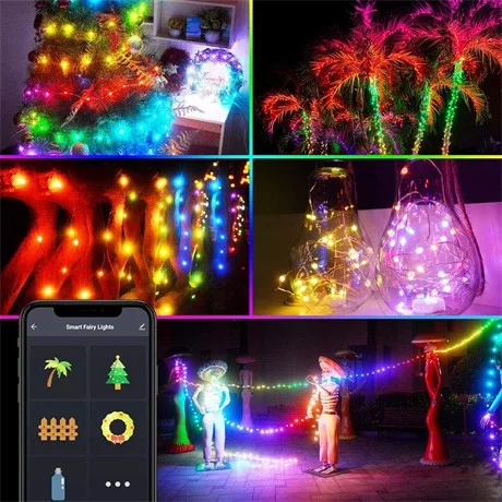 Garden of Eden SMART FÉNYFÜZÉR, USB, 66 LED, 10 M, BLUETOOTH 58382B