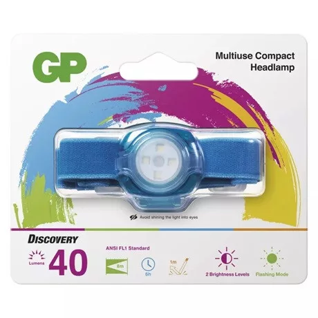 Gp Led Fejlámpa Ch31 Kék P8551B