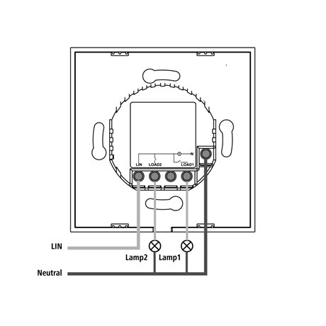 Hama OKOS BEÉPÍTHETŐ FALI KAPCSOLÓ WIFI 00176551