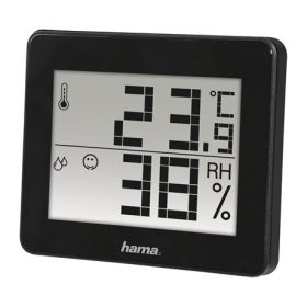  Hama HŐ ÉS PÁRATARTALOM MÉRŐ "TH-130", FEKETE 00186361