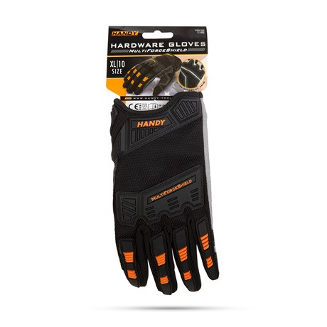 Handy MUNKAVÉDELMI KESZTYŰ PVC BETÉT, ÉRINTŐKÉPERNYŐS UJJBEGY XL 11140XL