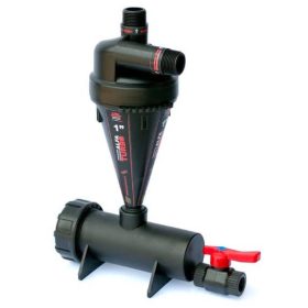 Hidrociklon - műanyag homokleválasztó 1"