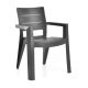 Hecht Anegada graphite szék - HECHT ANEGADA G CHAIR 