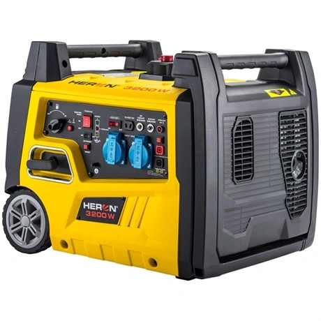 Heron ÁRAMFEJLESZTŐ BENZINMOTOROS, TÁV- ÉS ÖNIDÍTÓVAL 3,0 KVA, 230V, 1 FÁZISÚ, INVERTERES 8896222