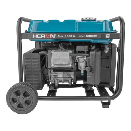 Heron ÁRAMFEJLESZTŐ BENZINMOTOROS, 6 KVA, 230V, 1 FÁZISÚ, INVERTERES 8896233