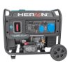 Heron ÁRAMFEJLESZTŐ BENZINMOTOROS, 6 KVA, 230V, 1 FÁZISÚ, INVERTERES 8896233