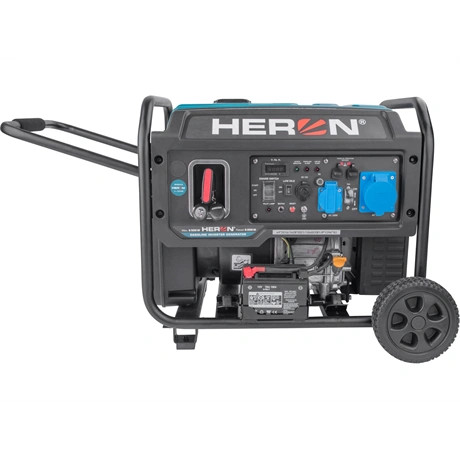 Heron ÁRAMFEJLESZTŐ BENZINMOTOROS, 6 KVA, 230V, 1 FÁZISÚ, INVERTERES 8896233