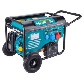  Heron ÁRAMFEJLESZTŐ BENZIN-GÁZMOTOROS, TÁVIRÁNYÍTHATÓ, 8000 VA, 400/230 V 8896327