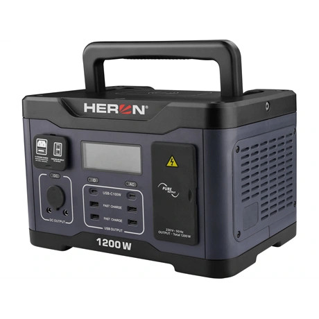 Heron HORDOZHATÓ ÁRAMFORRÁS, AKKUMULÁTOR (POWER STATION) , 1200W, 921 WH 8896801