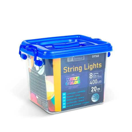 @home FÉNYFÜZÉR, 20 M, SZÍNES, 400 LED 59768