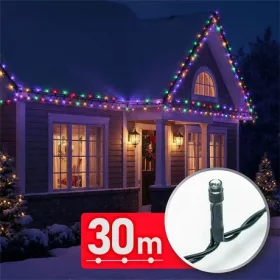 @home - xmas FÉNYFÜZÉR, 30 M, SZÍNES, 600 LED 59769