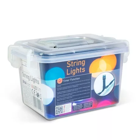 @home - xmas FÉNYFÜZÉR, 30 M, SZÍNES, 600 LED 59769