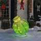 @home - xmas VILÁGÍTÓ DEKORÁCIÓ, GÖMBDÍSZ, 60 LED, 60 X 83 CM, ZÖLD 59772B