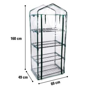 Kinzo Garden MELEGHÁZ 4 POLCOS 69 X 49 X 160 CM 19565