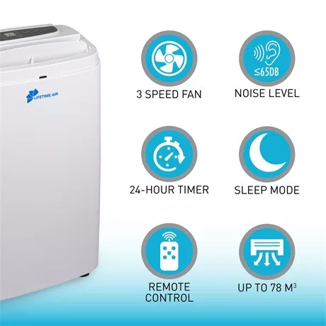 Lifetime Air MOBIL KLÍMA 12000 BTU 19455