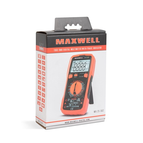 Maxwell-Digital DIGITÁLIS MULTIMÉTER 25302
