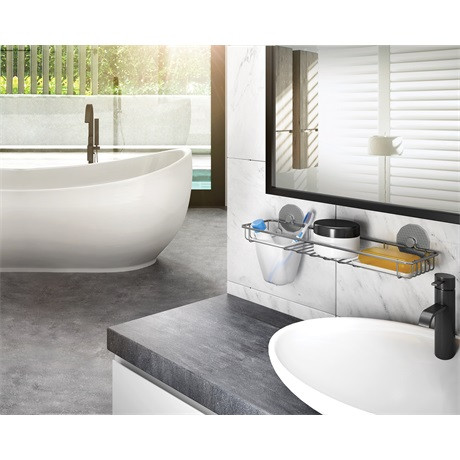 Metaltex FÜRDŐSZOBAI POLC, 38x12x15 CM MX402716