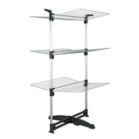   Metaltex CIKLON 3 SZINTES RUHASZÁRÍTÓ ÁLLVÁNY, 40M SZÁRÍTÓFELÜLET MX405870