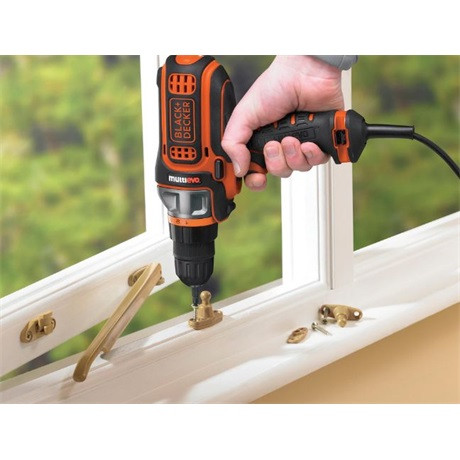 Black and Decker MULTIFUNKCIÓS SZERSZÁM FÚRÓ/CSAVAROZÓ FEJJEL MT350K-QS