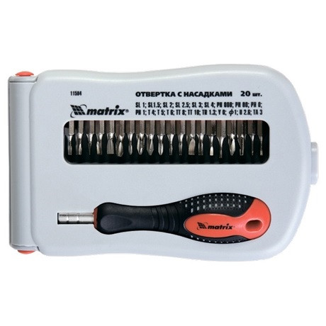 Mtx Fúziós Precíziós Csavarhúzó Bitfejekkel 22 Db 115849