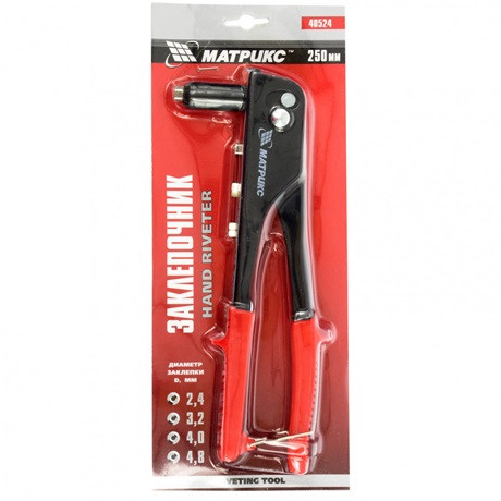 Mtx SZEGECSELŐ, 250 MM, SZEGECSEK 2.4–3.2–4.0–4.8 MM 405249