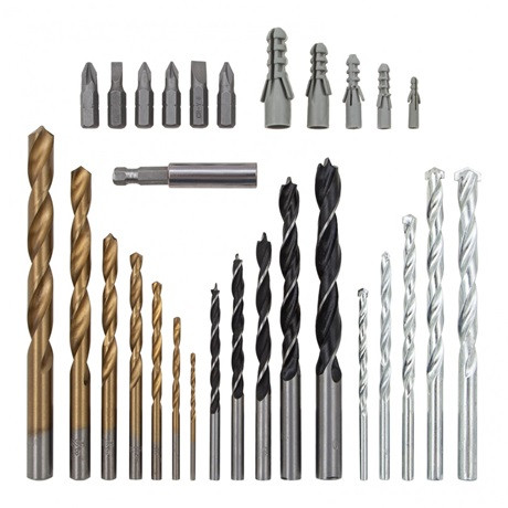 Mtx KOMBINÁLT FÚRÓFEJ SZETT + TIPLIK, 300 DB 725779