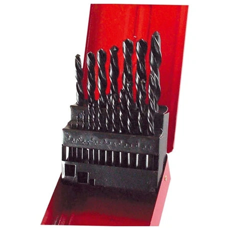 Noname FÉMCSIGAFÚRÓ KÉSZLET FÉMDOBOZBAN, 19DB-OS 22190