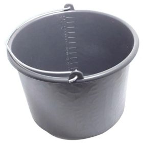 NONAME HABARCSOS VÖDÖR, 12 LITER,FEKETE MŰANYAG 30701M