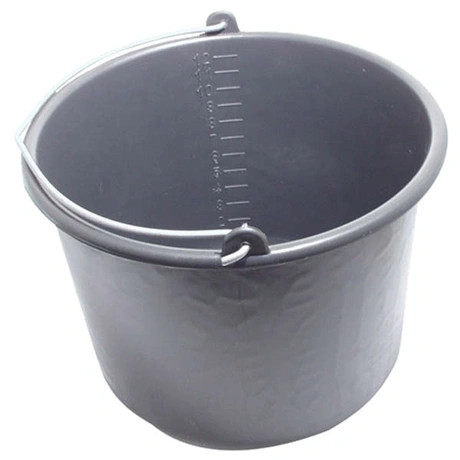 NONAME HABARCSOS VÖDÖR, 12 LITER,FEKETE MŰANYAG 30701M