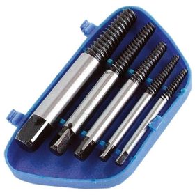   Noname TÖRTCSAVAR KISZEDŐ KÉSZLET, MŰANYAG DOBOZBAN , 5DB 910023