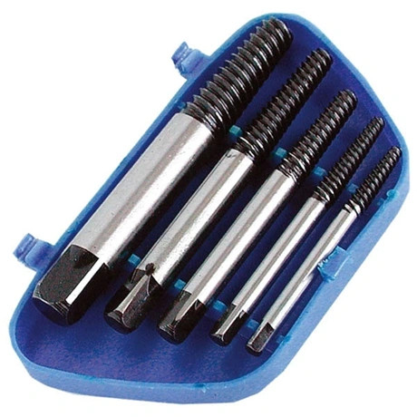 Noname TÖRTCSAVAR KISZEDŐ KÉSZLET, MŰANYAG DOBOZBAN , 5DB 910023