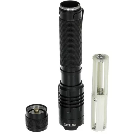 Retlux ZSEBLÁMPA 10W LED  ALU 6AAA RPL 48