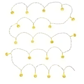 Retlux Ezüst golyócskák 20LED WW RXL 271