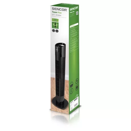 Sencor Ventilátor Oszlop Sft 3108Bk