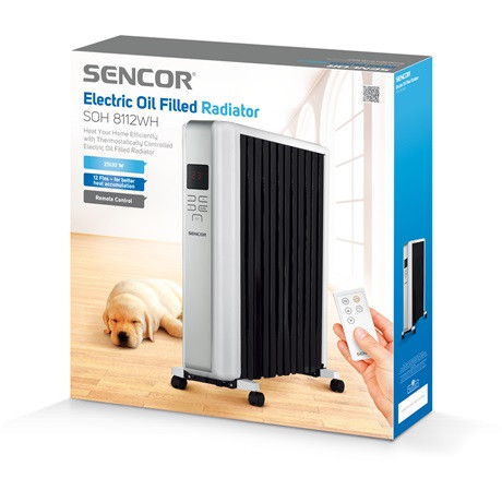 Sencor OLAJRADIÁTOR SOH 8112WH