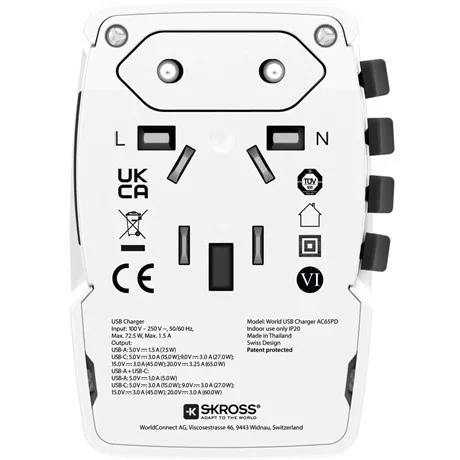 Skross UTAZÓ ADAPTER 1.302333