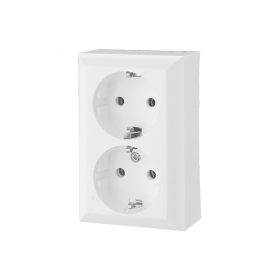   Home by Somogyi 2 férõhelyes földelt aljzat, beltéri, Business Line IP20 - 0311H