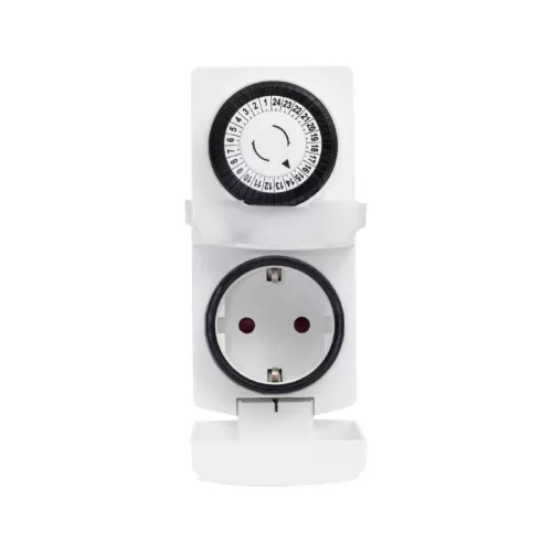 GAO 0768H mechanikus kültéri időzítő óra, 3500 W, 16A, IP44 védettség
