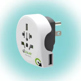  Home by Somogyi Utazóadapter World to USA USB" Q2" - 1.100150