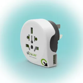   Home by Somogyi Utazó adapter World to Australia USB" Q2" - 1.100170