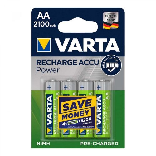 Varta AA akkumulátor 2100 mAh 4 db/csomag RTU