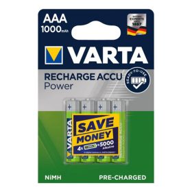 Varta AAA akkumulátor 1000 mAh - 4db/csomag
