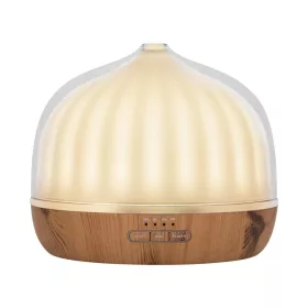   Home AD 500 aromadiffúzor, ultrahangos hidegpárásító, 500 ml kapacitás, önállóan is használható világítás, melegfehér fény, tartozék hálózati adapter 