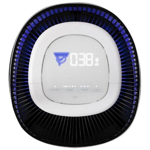 Home AIR 50 légtisztító, ajánlott szobaméret: max. 50 m2, légszállítás: 400 m3/óra, előszűrő, HEPA-szűrő, szénszűrő, 3 fokozat, PM2,5 szenzor