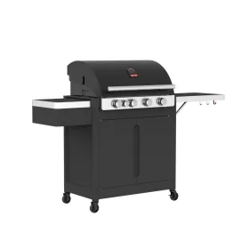   Barbecook BC-GAS-2038 Stella 4311 gázgrill, tárolóval, infravörös oldalégővel, 174x59x119cm