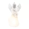 Home CDM16 LED-es dekoráció, 2 féle akril angyal, melegfehér LED
